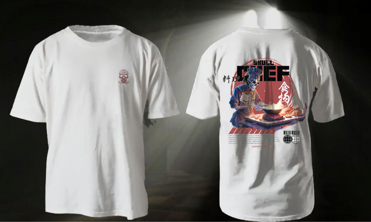 Camiseta Skull Cheff - Imagen 8